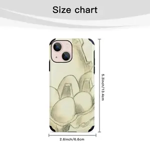 6 Eier Im Karton Six Eggs In The Cardboard iPhone13 Mini Phone Case (Leather)