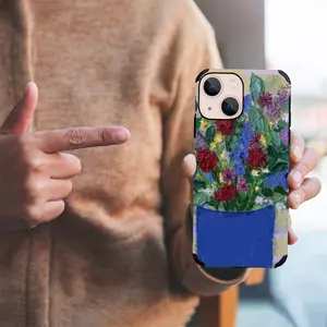 Blue Vase iPhone13 Mini Phone Case (Leather)