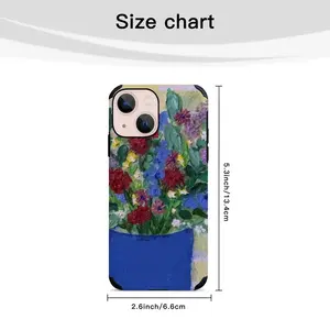 Blue Vase iPhone13 Mini Phone Case (Leather)