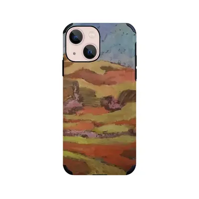 Mountain Range iPhone13 Mini Phone Case (Leather)