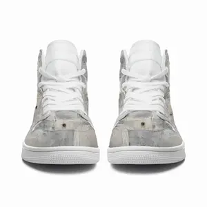 Men White Morocco HD1 Baskerball Sneakers