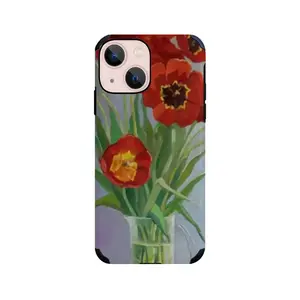 Tulips iPhone13 Mini Phone Case (Leather)