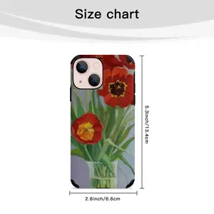 Tulips iPhone13 Mini Phone Case (Leather)