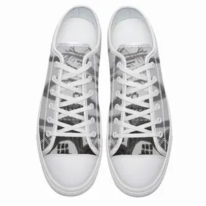 Men Creepy Cottage Retro Canvas Shoes