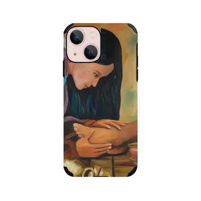 Love &Grace iPhone13 Mini Phone Case (Leather)