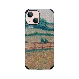 Peaceful Pasture iPhone13 Mini Phone Case (Leather)