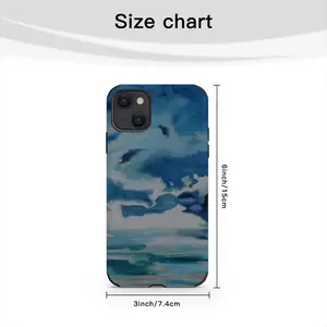 Ocean Clouds iPhone13 Phone Case (Leather)