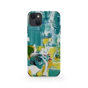 Green Point iPhone13 Phone Case (Leather)