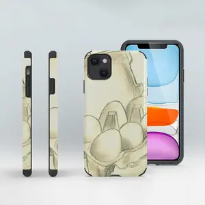 6 Eier Im Karton Six Eggs In The Cardboard iPhone13 Phone Case (Leather)