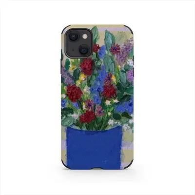 Blue Vase iPhone13 Phone Case (Leather)