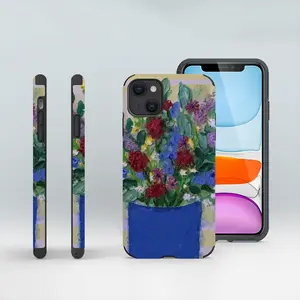 Blue Vase iPhone13 Phone Case (Leather)