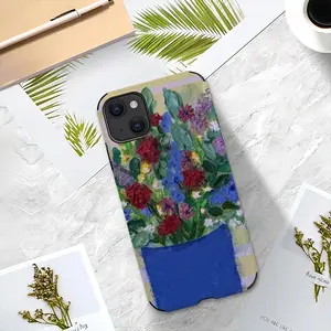 Blue Vase iPhone13 Phone Case (Leather)