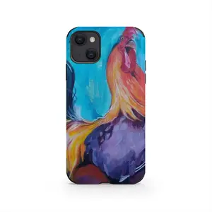 Rooster iPhone13 Phone Case (Leather)