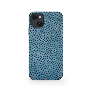 Holes Blue iPhone13 Phone Case (Leather)