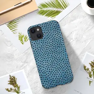 Holes Blue iPhone13 Phone Case (Leather)