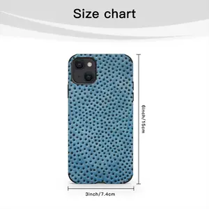 Holes Blue iPhone13 Phone Case (Leather)