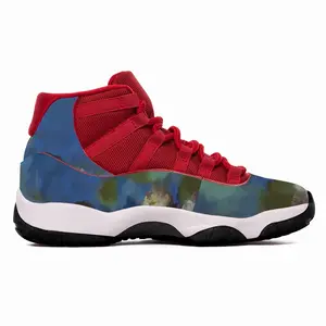 Men Water Lilies 2 HD11 Basketball Sneakers