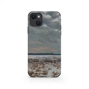 Winter Field iPhone13 Phone Case (Leather)