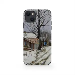 Traditional Russian Village iPhone13 Phone Case (Leather)