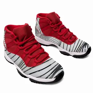 Men Progressive Abstraction HD11 Basketball Sneakers