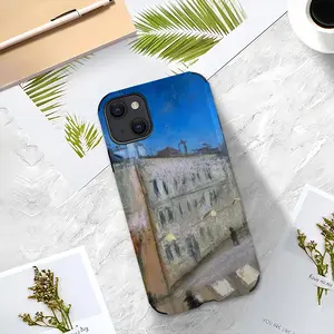 Good Night Montmatre- Paris Nocturne iPhone13 Phone Case (Leather)