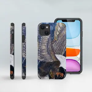 Eagle Scratch iPhone13 Phone Case (Leather)