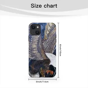 Eagle Scratch iPhone13 Phone Case (Leather)