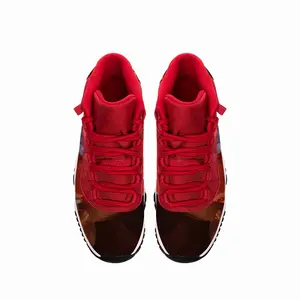 Men Brown Eyes Black Eyebrows HD11 Basketball Sneakers