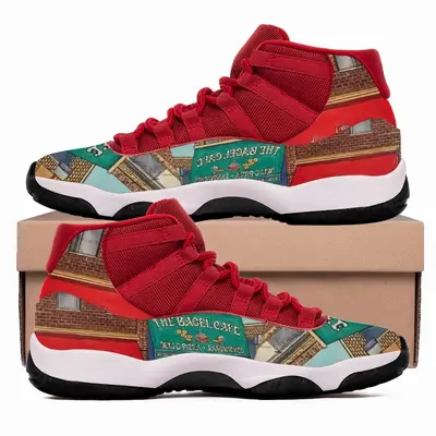 Men The Bagel Cafe New York City HD11 Basketball Sneakers