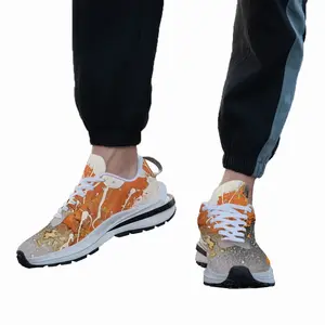 Men Basic Orange Training Shoes