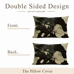 Silver Series Blob Polyester Pillow (Rectangle, Multi-Size)