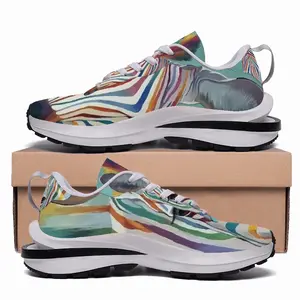 Men Rainbow Zebra Training Shoes