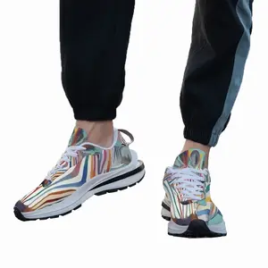 Men Rainbow Zebra Training Shoes