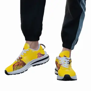 Men Rooster And Chickens Training Shoes