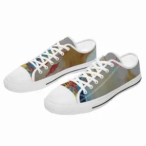 Men Sky Garden Retro Canvas Shoes