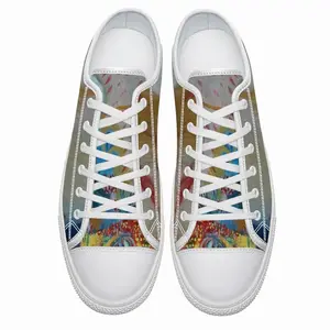 Men Sky Garden Retro Canvas Shoes