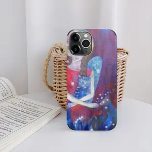 Angel With Cat iPhone13 Pro Max Phone Case (Leather)