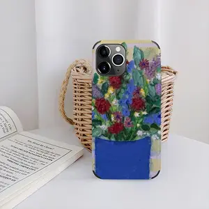 Blue Vase iPhone13 Pro Max Phone Case (Leather)