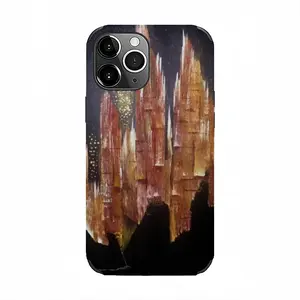 Crystals iPhone13 Pro Max Phone Case (Leather)