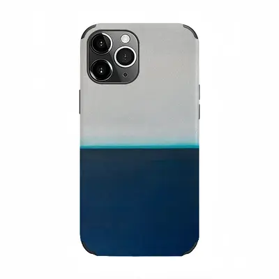 Charcoal White Teal Series 3 iPhone13 Pro Max Phone Case (Leather)