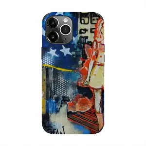 Urban Night Walk iPhone13 Pro Max Phone Case (Leather)