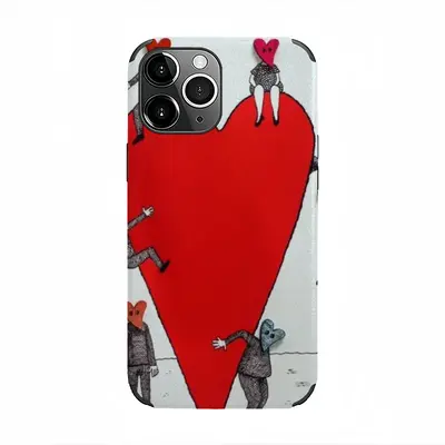 Love Is All Around iPhone13 Pro Max Phone Case (Leather)