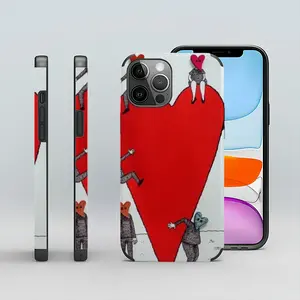 Love Is All Around iPhone13 Pro Max Phone Case (Leather)