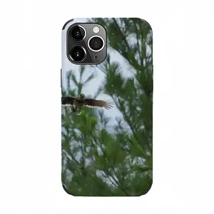 Blue Joy In Flight iPhone13 Pro Max Phone Case (Leather)