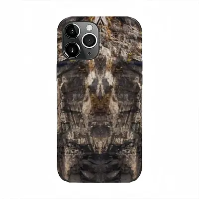 Stone Face iPhone13 Pro Max Phone Case (Leather)