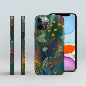 A Bouquet Of Wild Flowers In The Evening iPhone13 Pro Max Phone Case (Leather)