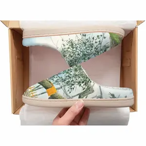 Men The Sacred Branch Winter Cotton Slippers