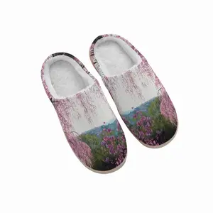 Men Pink Dreams Winter Cotton Slippers