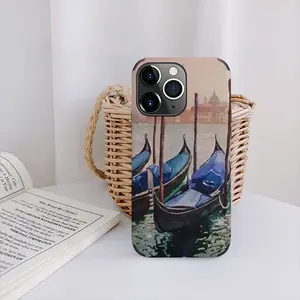 Venetian Gondolas iPhone13 Pro Phone Case (Leather)