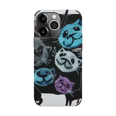 Cats iPhone13 Pro Phone Case (Leather)